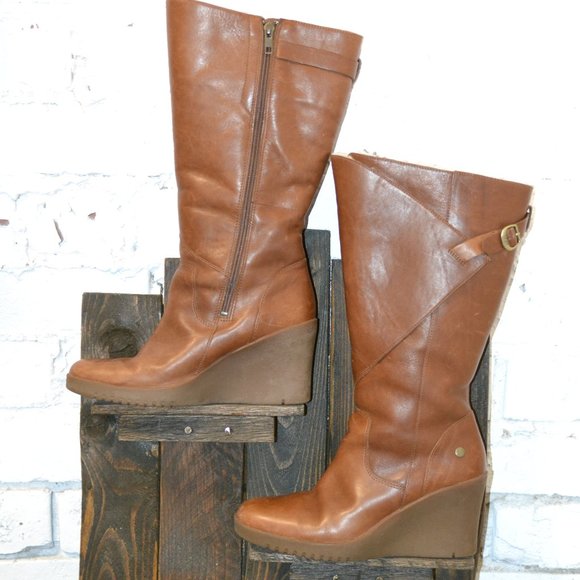 ugg waterproof insulated wedge boot